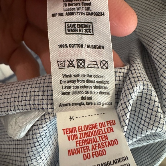 Topman Men Small Button Up Dress Shirt - Picture 5 of 10